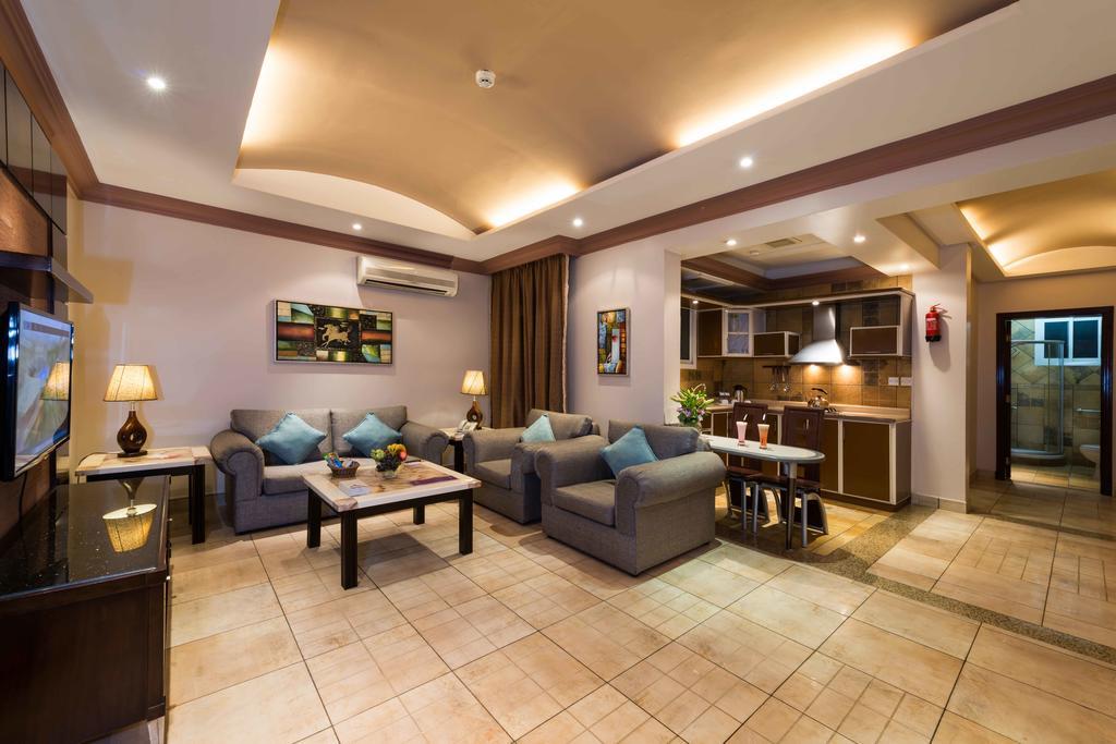 Boudl Al-Morouj Aparthotel Riyadh Bagian luar foto